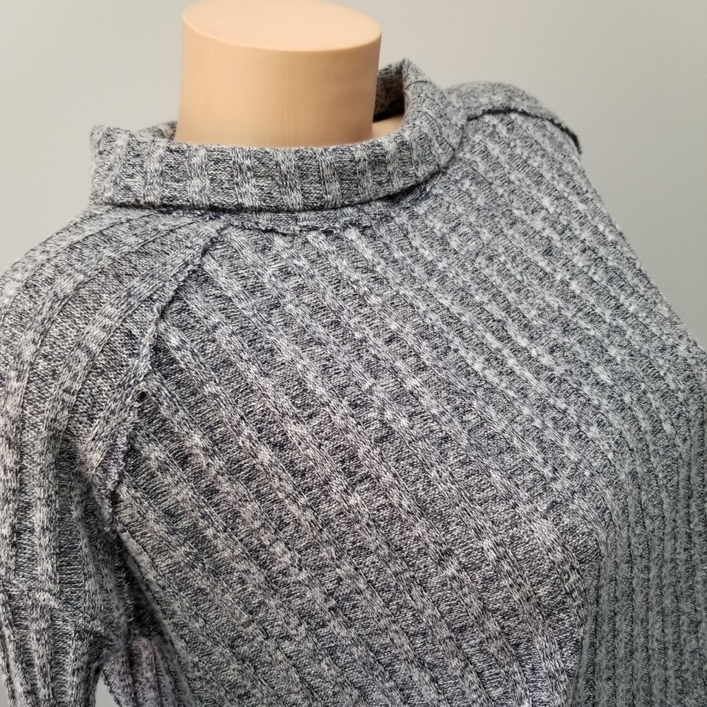 Free People Rested & Relaxed Mock Neck Sweater XS - Picture 4 of 8